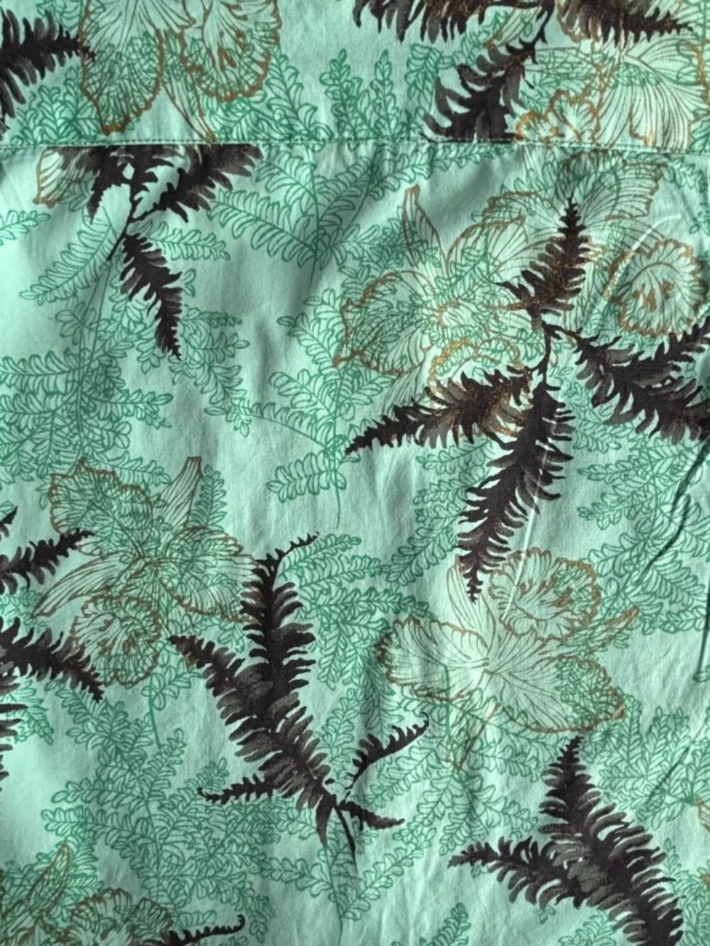 Vintage Boy's Cotton Floral Hawaiian Shirt